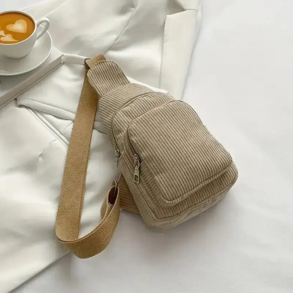 Mini Backpack Purse - Borsa a tracolla vintage in velluto