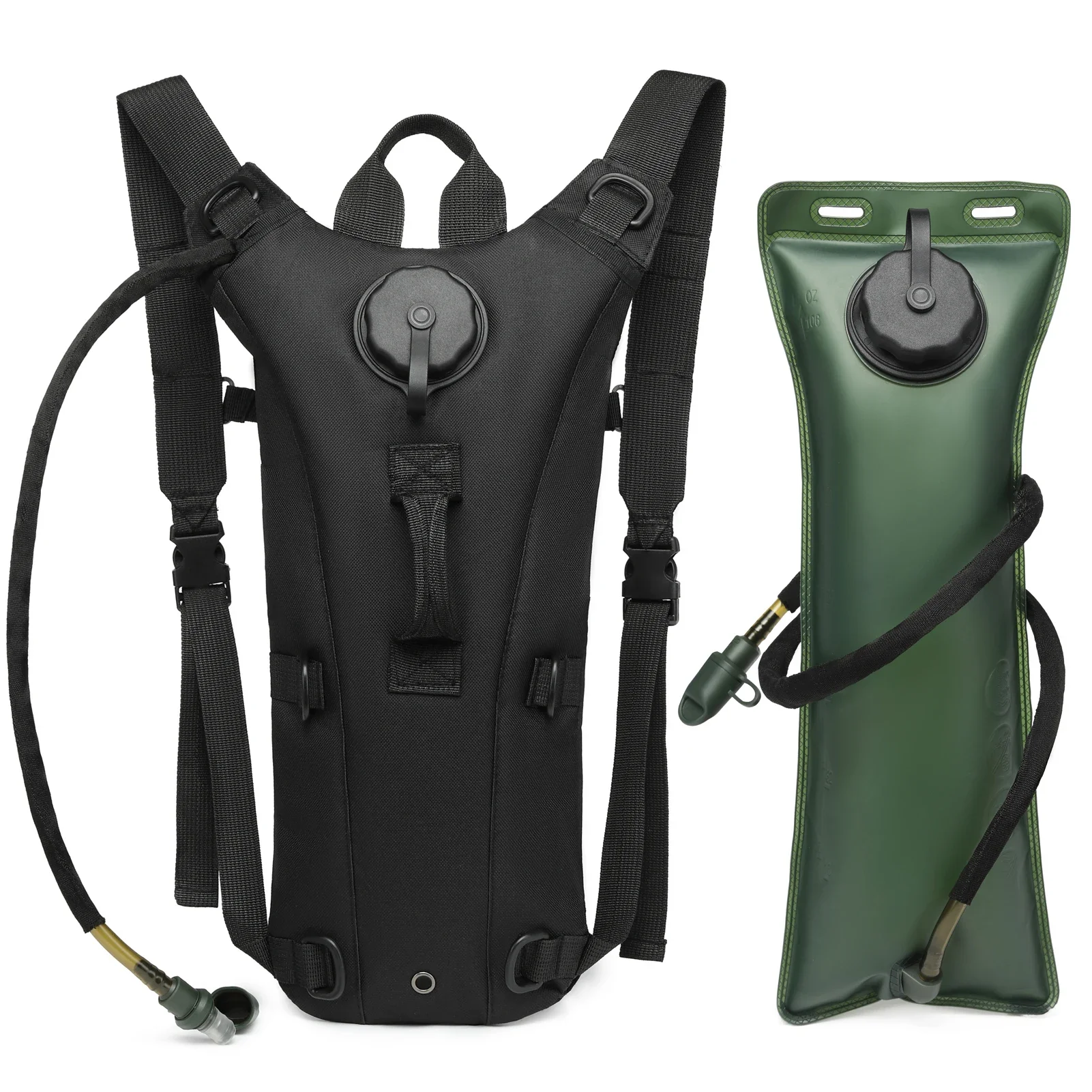 Urban Backpack Tactical - Zaino Tattico Militare con Sacca Idrica