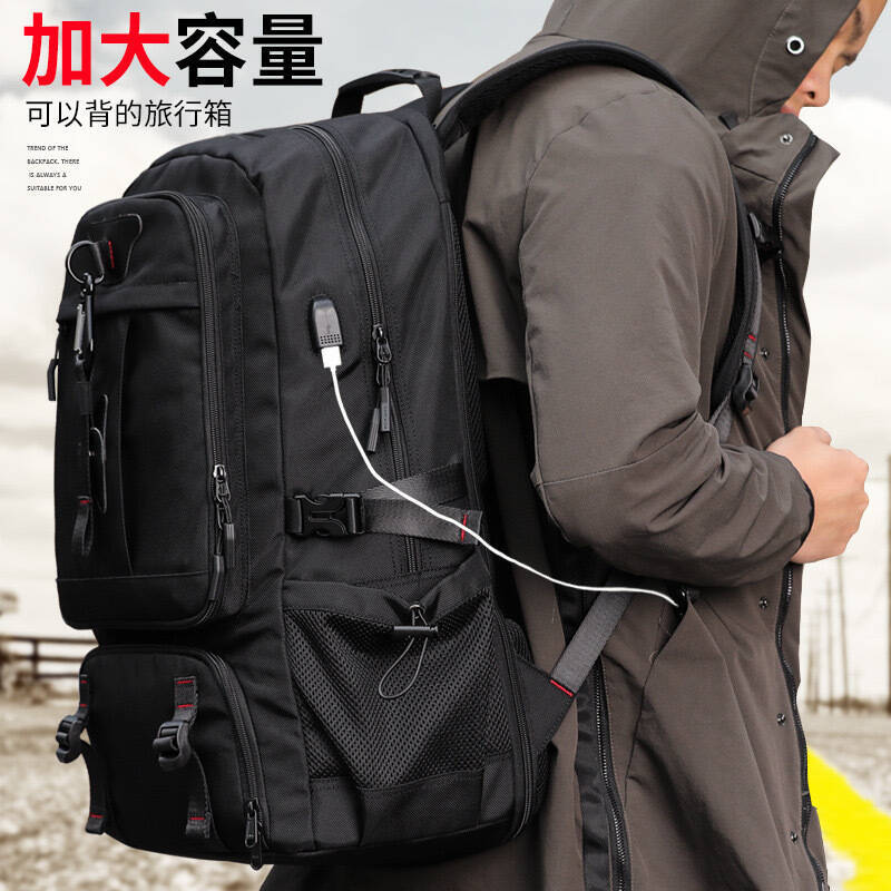 Nuovo Zaino da Viaggio per Uom - Canvas Backpack Casual recensione e prezzo