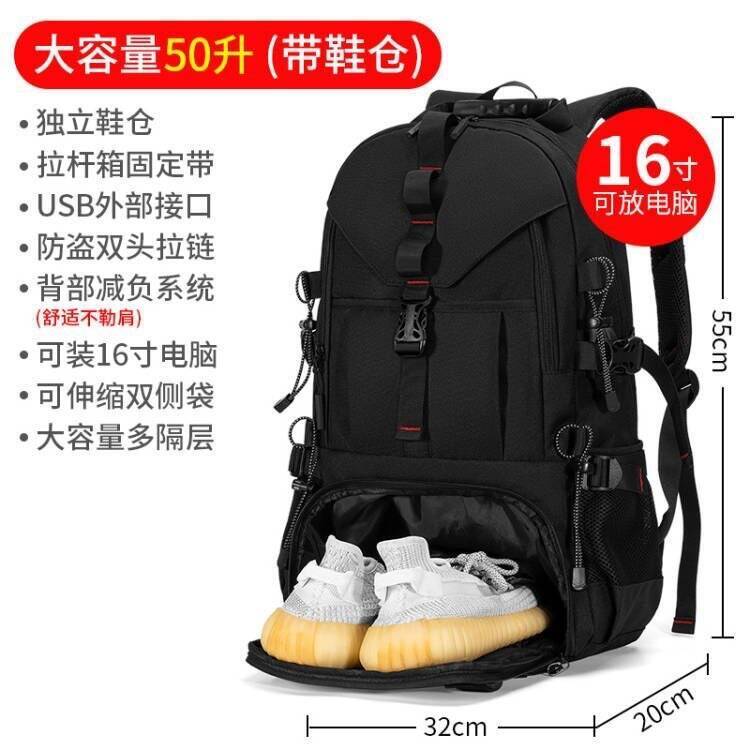 Nuovo Zaino da Viaggio per Uom - Canvas Backpack Casual recensione e prezzo