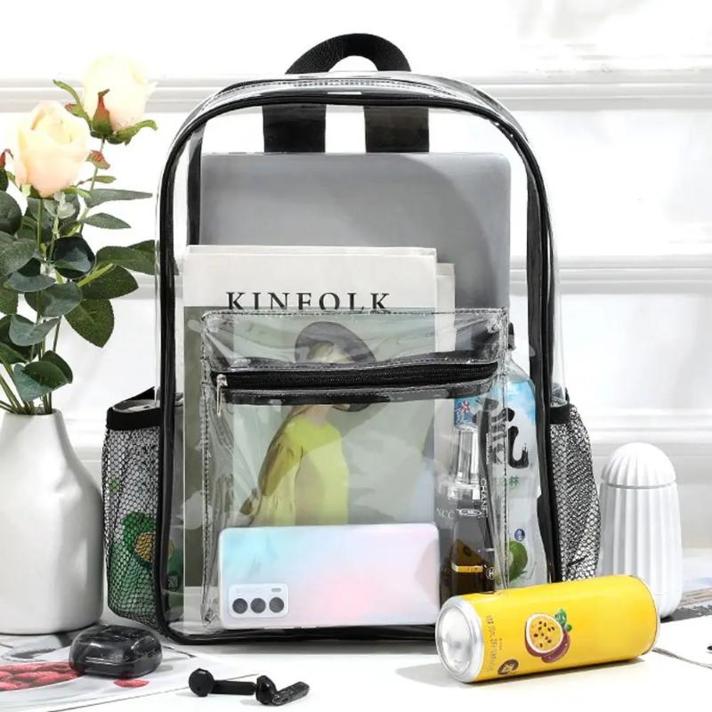 Zaino Trasparente Vly/PVC per  - Canvas Backpack Casual recensione e prezzo